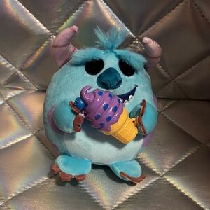 Disney Monsters Inc. Plush Toy with Ice Cream